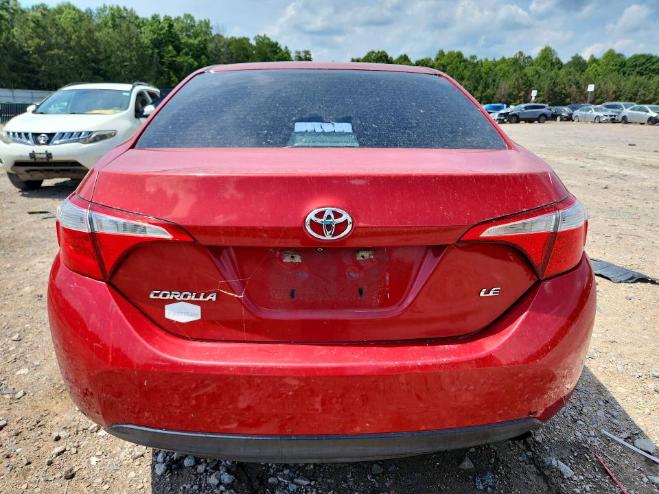 2015 Toyota Corolla VIN 5YFBURHE0FP210033 COPART salvage auction — FRONT END, Va - Cert Of Title - Salvage, sold $625 on 2026-07-20 (photo 6)