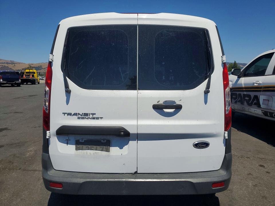 2015 Ford Transit connect VIN NM0LS7E71F1226103 COPART salvage auction — FRONT END, Ca - Salvage Certificate, sold $975 on 2026-07-15 (photo 6)