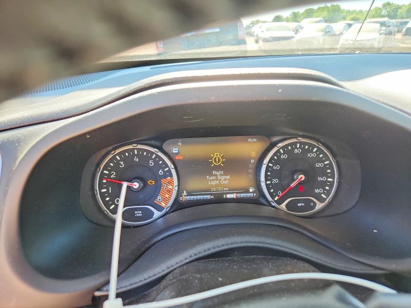 2021 Jeep Renegade VIN ZACNJDD12MPM36035 COPART salvage auction — FRONT END, Mi - Cert Of Title-Salvage Vehicle, sold $3,350 on 2026-07-15 (photo 9)