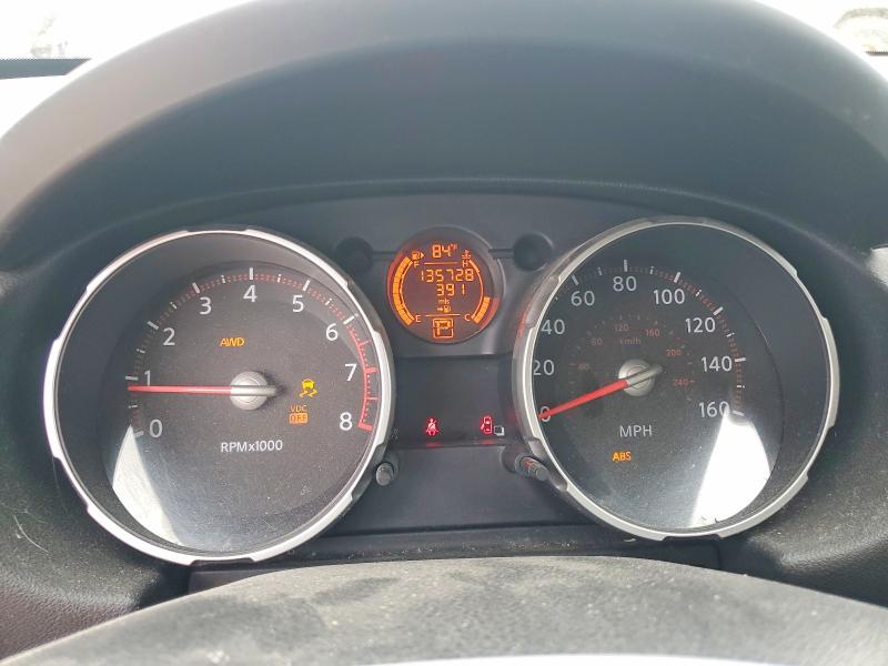 2009 Nissan Rogue sport VIN JN8AS58V59W181185 COPART salvage auction — FRONT END, Oh - Cert Of Title-Salvage, sold $350 on 2026-07-10 (photo 9)