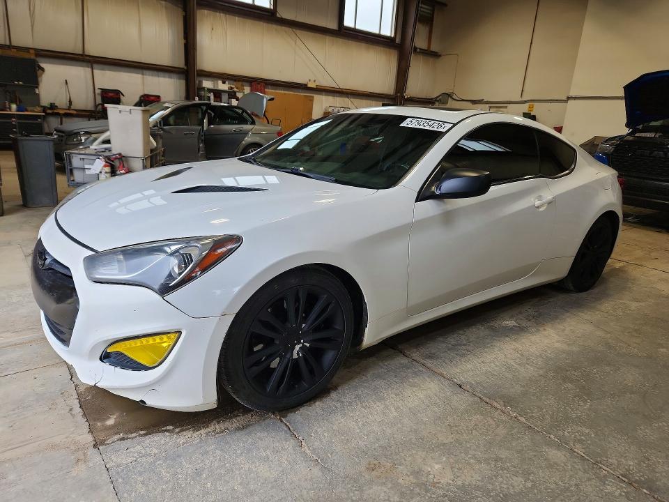 2013 Hyundai Genesis VIN KMHHT6KDXDU086389 COPART salvage auction — DAMAGE HISTORY, Ab - Bos - Active, sold $1,700 on 2026-07-09 (photo 1)