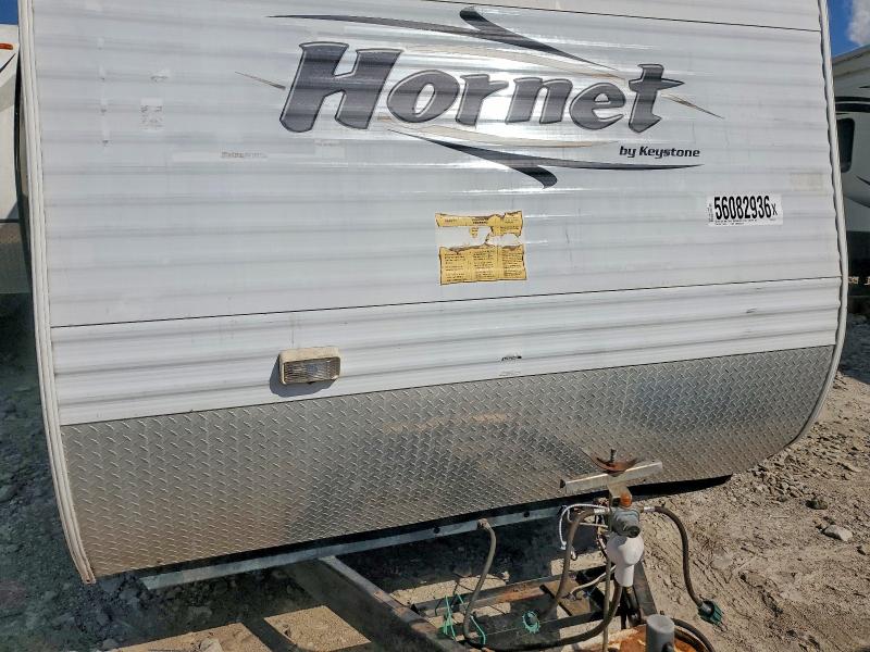 2022 Keys Trav trail VIN 4YDT31B236E321077 COPART salvage auction — HAIL, MS - CERT OF TITLE - HAIL SALVAGE, sold $30 on 2026-07-30 (photo 8)