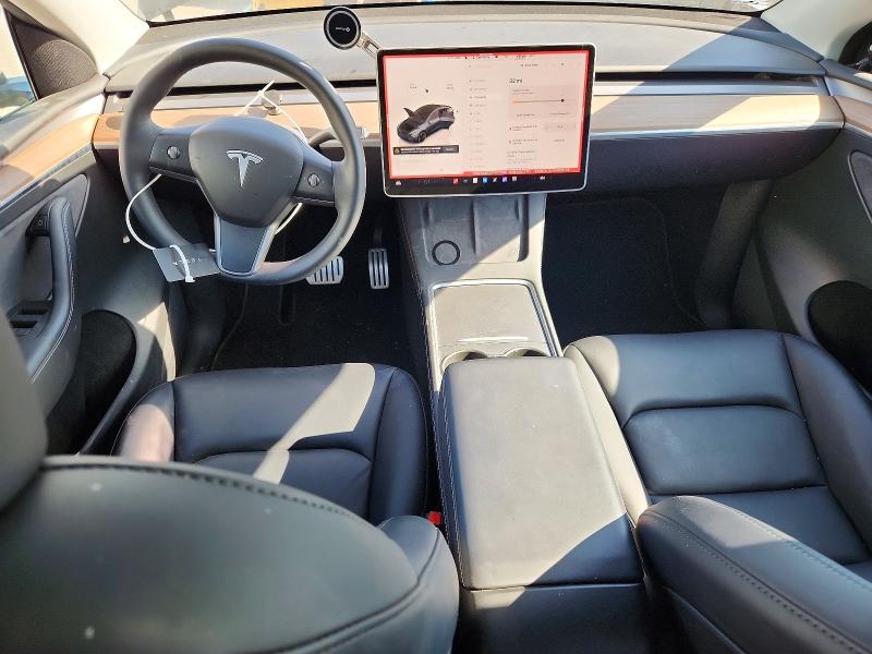 2024 Tesla Model y VIN 7SAYGDEFXRF020194 COPART salvage auction — REAR END, Ca - Salvage Certificate, sold $8,100 on 2026-07-28 (photo 8)