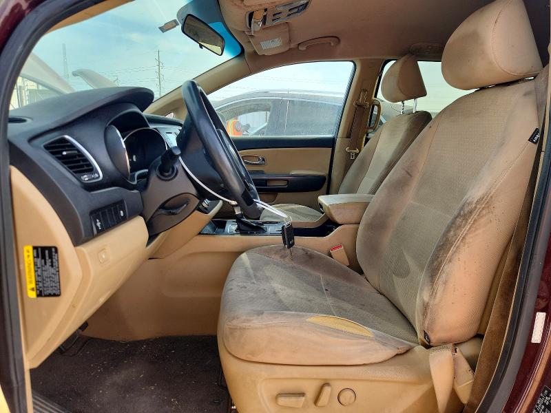 2018 Kia SEDONA VIN KNDMB5C16J6389349 COPART salvage auction — FRONT END, Tx - Certificate Of Title, sold $875 on 2026-07-14 (photo 7)