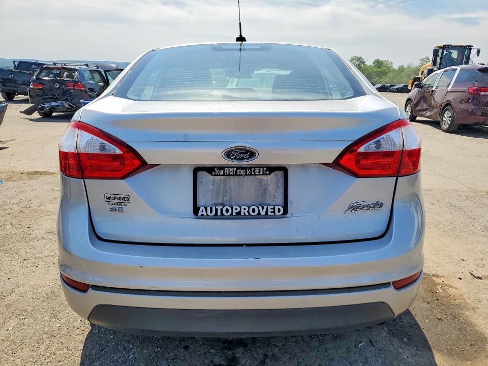 2017 Ford Fiesta VIN 3FADP4BJ0HM115741 COPART salvage auction — FRONT END, Pa - Certificate Of Salvage, sold $425 on 2026-07-02 (photo 6)