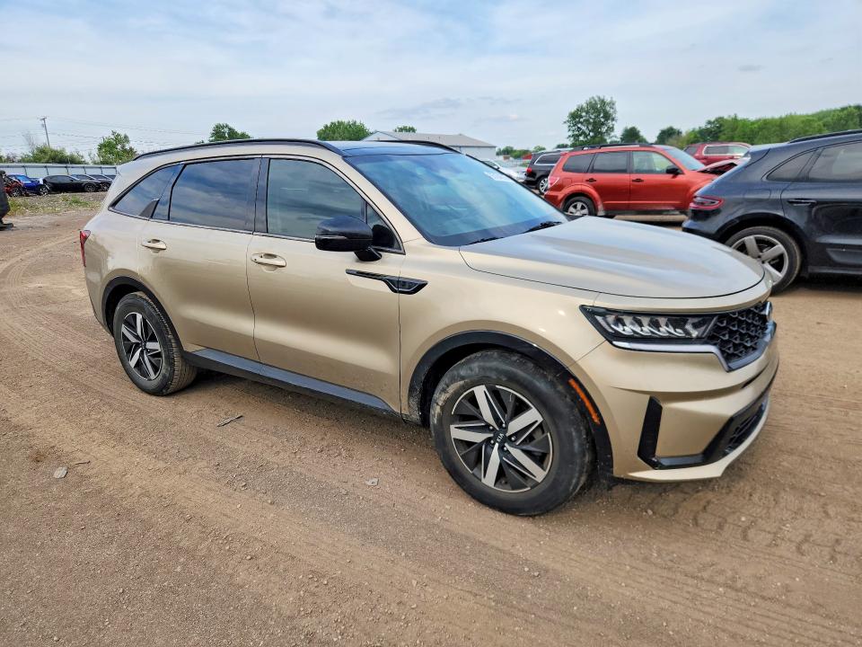 2021 Kia Sorento VIN 5XYRL4LC9MG062136 COPART salvage auction — SIDE, Oh - Cert Of Title-Salvage, sold $7,600 on 2026-07-02 (photo 4)
