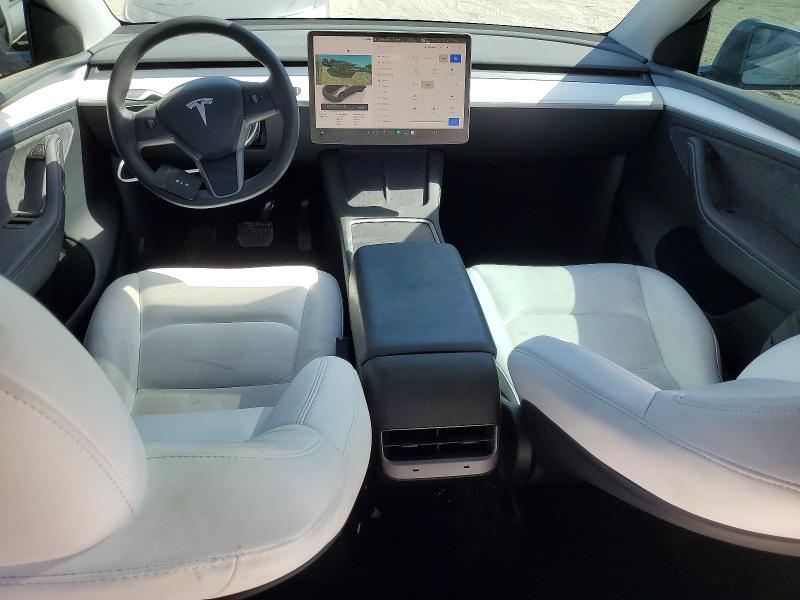 2024 Tesla Model y VIN 7SAYGDEE0RA288000 COPART salvage auction — REAR END, Ca - Salvage Certificate, sold $7,000 on 2026-07-13 (photo 8)