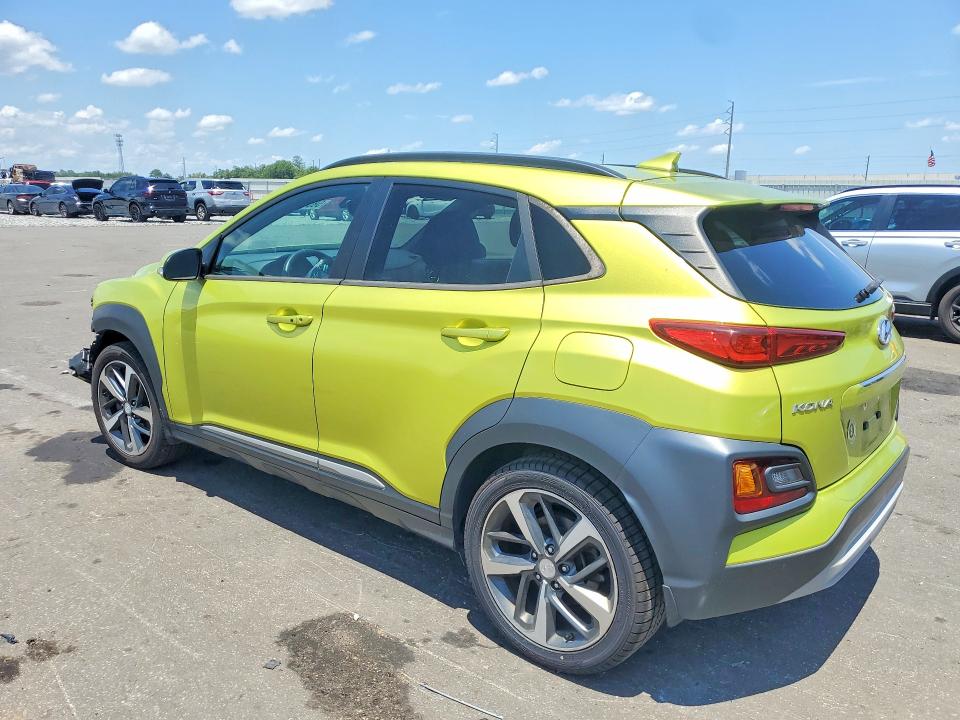2020 Hyundai VIN KM8K53A51LU565761 COPART salvage auction — FRONT END, Fl - Certificate Of Destruction, sold $2,850 on 2026-07-13 (photo 2)