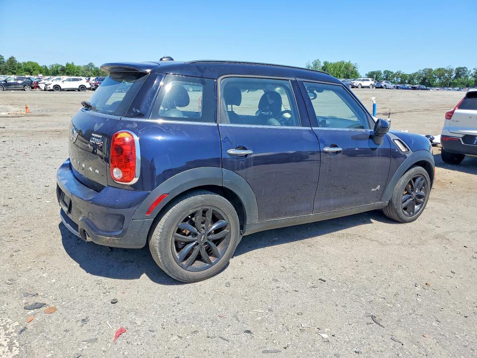 2014 Mini Cooper VIN WMWZC5C56EWP35957 COPART salvage auction — UNDERCARRIAGE, Va - Cert Of Title - Salvage, sold $1,300 on 2026-07-08 (photo 3)