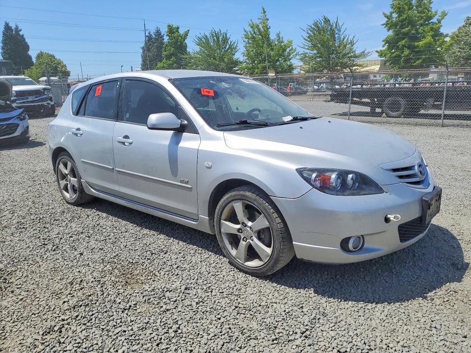 2004 Mazda 3 VIN JM1BK143441180080 COPART salvage auction — FRONT END, Or - Cert Of Title-Reconstructed, sold $200 on 2026-07-21 (photo 4)