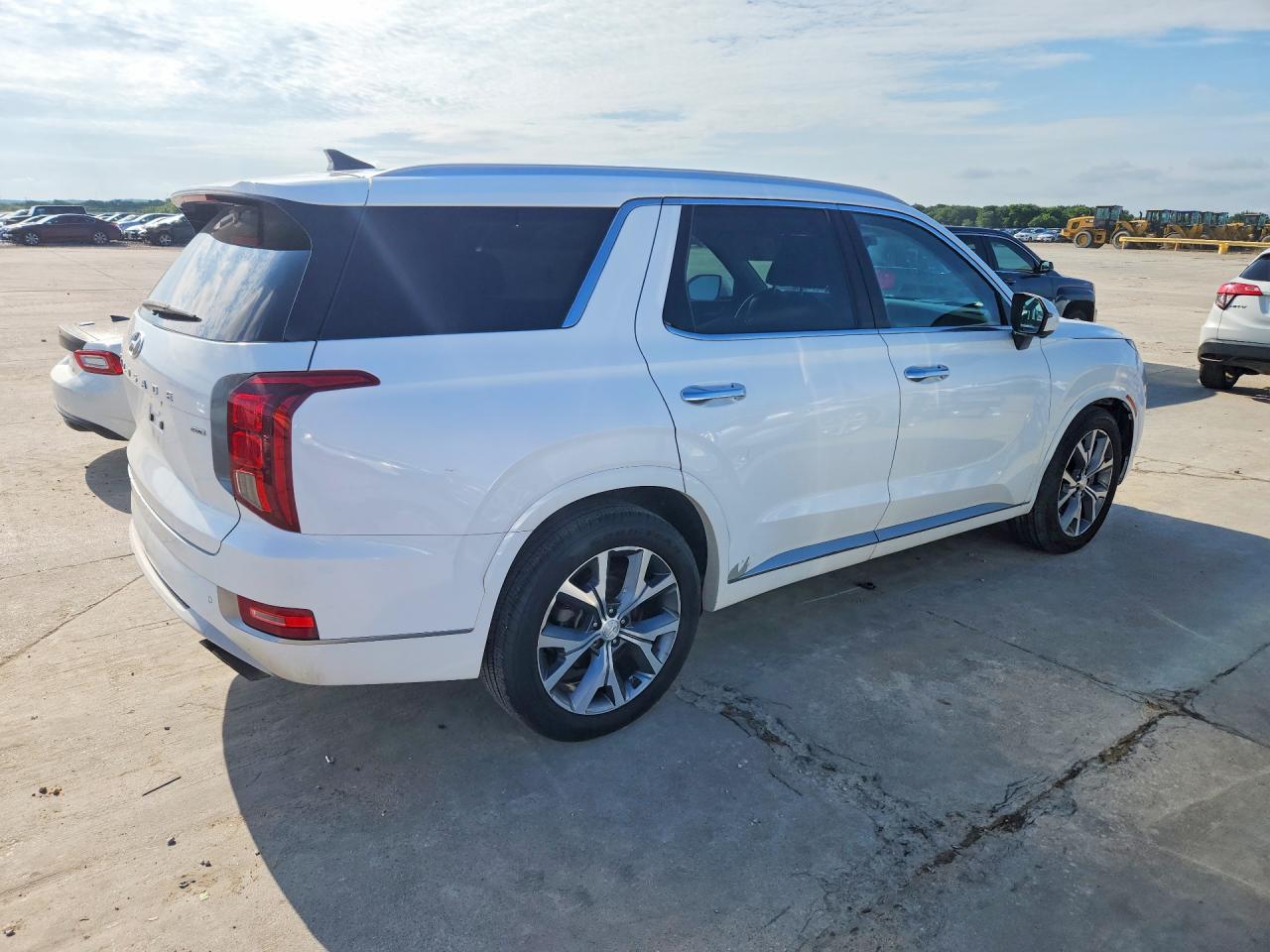 2021 Hyundai Palisade VIN KM8R5DHE0MU206249 COPART salvage auction — Normal Wear, TX - CERTIFICATE OF TITLE, sold $9,700 on 2026-07-08 (photo 3)