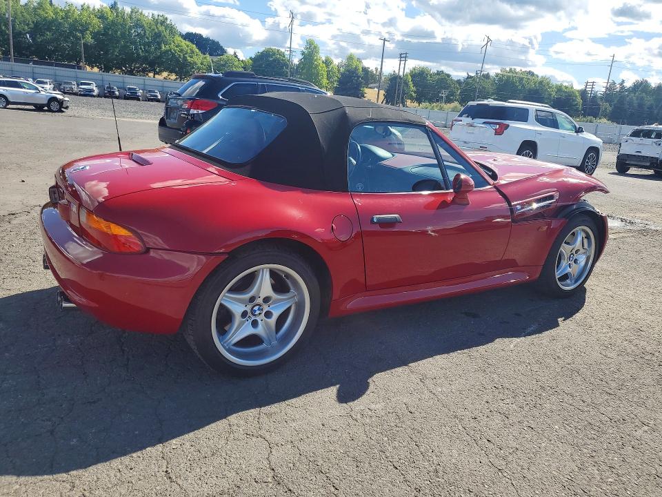 1998 BMW M VIN WBSCK933XWLC86265 COPART salvage auction — FRONT END, Or - Salvage Title Certificate, sold $17,300 on 2026-07-15 (photo 3)