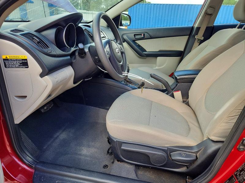 2012 Kia Forte VIN KNAFU4A20C5510133 COPART salvage auction — ROOF, FL - CERT OF TITLE SLVG REBUILDABLE, sold $900 on 2026-07-31 (photo 7)