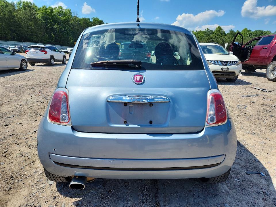2015 Fiat VIN 3C3CFFAR3FT667348 COPART salvage auction — FRONT END, Va - Certificate Of Title (P), sold $3,300 on 2026-07-08 (photo 6)