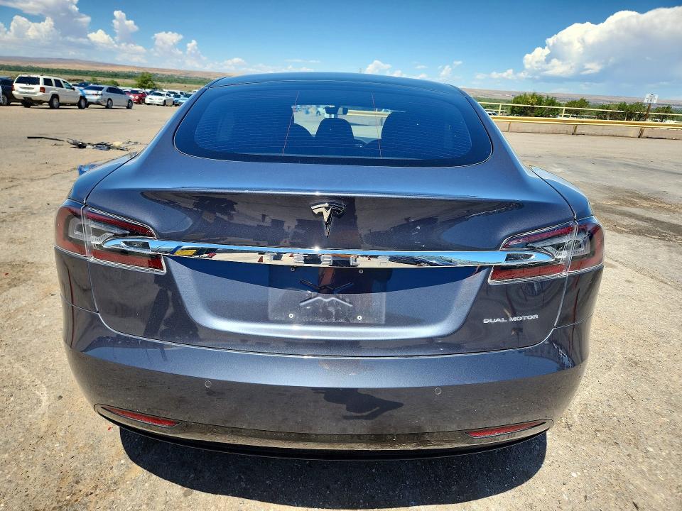 2021 Tesla Model s VIN 5YJSA1E20MF427773 COPART salvage auction — FRONT END, NM - CERT OF TITLE-SALVAGE, sold $275 on 2026-07-27 (photo 6)