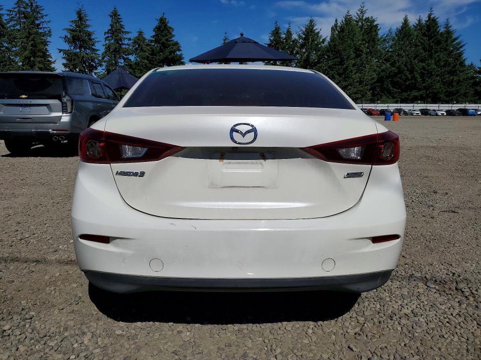 2016 Mazda 3 VIN JM1BM1T72G1345319 COPART salvage auction — FRONT END, Wa - Bill Of Sale, sold $2,050 on 2026-07-02 (photo 6)