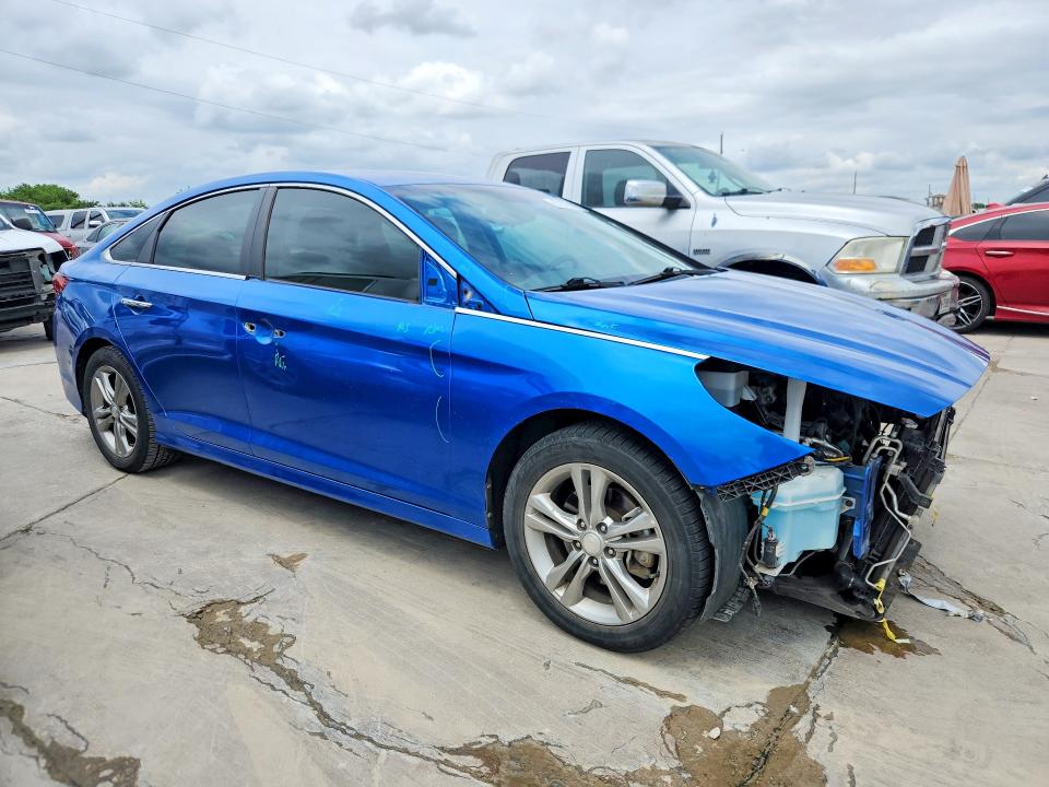 2019 Hyundai Sonata VIN 5NPE34AF9KH778956 COPART salvage auction — FRONT END, Tx - Salvage Vehicle Title, sold $3,000 on 2026-07-02 (photo 4)