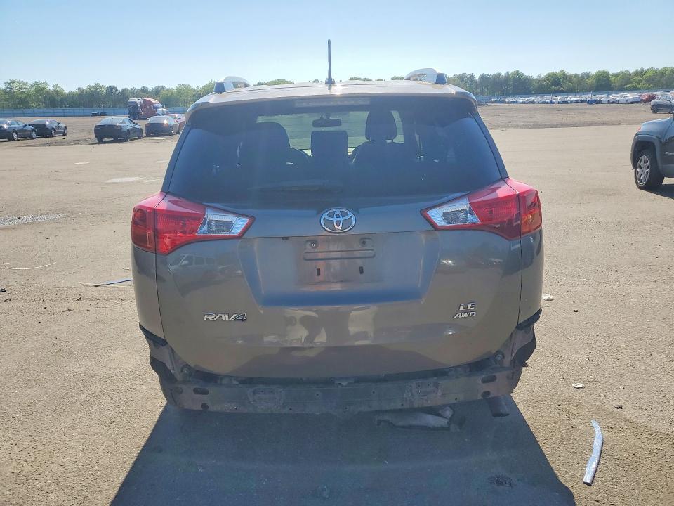 2015 Toyota Rav4 VIN JTMBFREV3FD149133 COPART salvage auction — ALL OVER, NY - MV-907A SALVAGE CERTIFICATE, sold $4,450 on 2026-07-08 (photo 6)