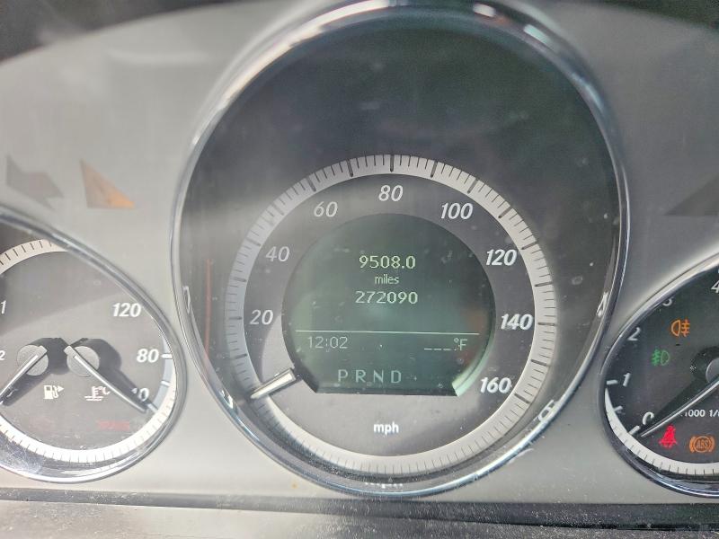 2010 Mercedes-benz C class VIN WDDGF8BB6AR106711 COPART salvage auction — FRONT END, Tn - Certificate Of Title, sold $625 on 2026-07-07 (photo 9)