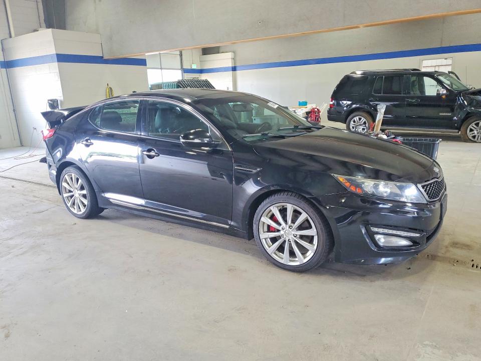 2013 Kia Optima VIN 5XXGR4A67DG096132 COPART salvage auction — REAR END, Va - Certificate Of Title, sold $625 on 2026-07-10 (photo 4)