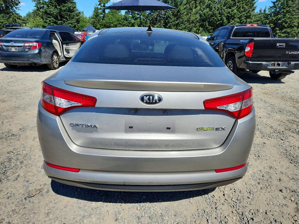 2013 Kia Optima VIN KNAGM4AD3D5057049 COPART salvage auction — FRONT END, WA - BILL OF SALE, sold $450 on 2026-07-31 (photo 9)