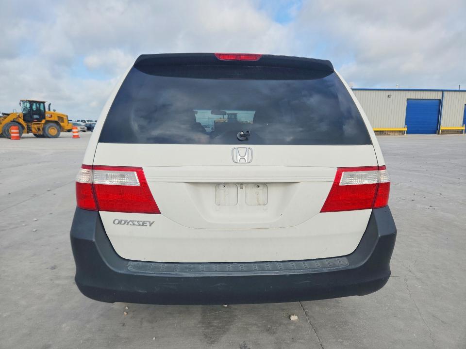 2007 Honda Odyssey VIN 5FNRL38297B004680 COPART salvage auction — FRONT END, Tx - Salvage Vehicle Title, sold $375 on 2026-07-02 (photo 6)