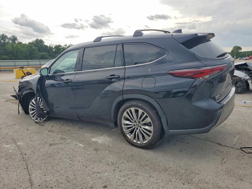 2025 Toyota Highlander VIN 5TDEBRCH6SS664406 COPART salvage auction — FRONT END, Tn - Salvage Certificate, sold $24,300 on 2026-07-29 (photo 2)