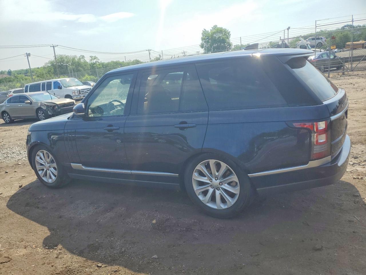 2017 Land Rover Range Rover VIN SALGS2FV8HA376435 COPART salvage auction — Minor Dent/Scratches, MD - CERTIFICATE OF TITLE, sold $3,650 on 2026-07-03 (photo 2)