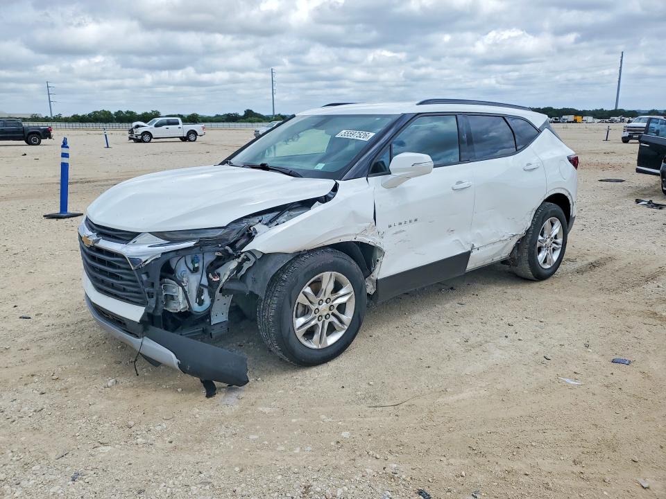 2019 Chevrolet Blazer VIN 3GNKBBRA1KS687292 COPART salvage auction — FRONT END, Tx - Salvage Vehicle Title, sold $4,300 on 2026-07-02 (photo 1)