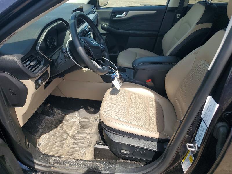 2021 Ford Escape VIN 1FMCU9CZ2MUA80752 COPART salvage auction — REAR END, Mi - Certificate Of Title, sold $7,700 on 2026-07-02 (photo 7)