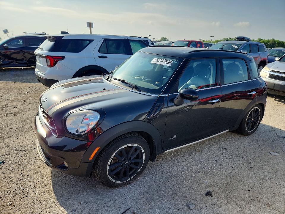2015 Mini Cooper VIN WMWZC5C53FWP44360 COPART salvage auction — REAR END, IN - CERT OF TITLE-SALVAGE TITLE, sold $1,000 on 2026-07-31 (photo 1)