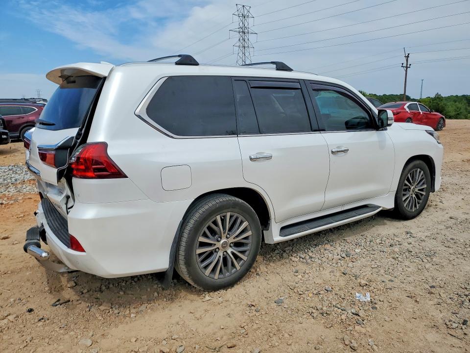 2018 Lexus Lx VIN JTJHY7AXXJ4262115 COPART salvage auction — REAR END, Nc - Certificate Of Title, sold $20,300 on 2026-07-27 (photo 3)