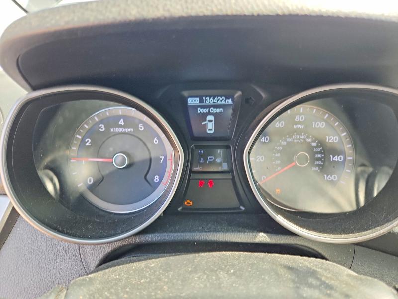 2014 Hyundai VIN KMHD35LH0EU181510 COPART salvage auction — FRONT END, Tx - Salvage Vehicle Title, sold $300 on 2026-07-27 (photo 9)