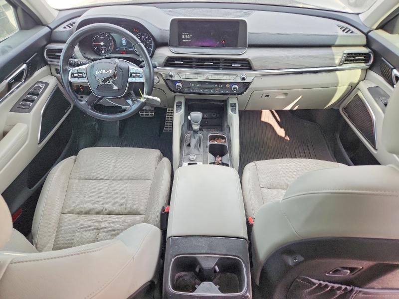 2022 Kia Telluride VIN 5XYP54HC5NG265861 COPART salvage auction — FRONT END, Tx - Salvage Vehicle Title, sold $7,200 on 2026-07-02 (photo 8)