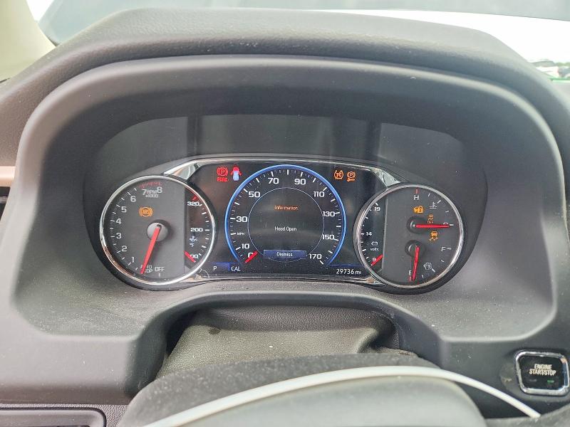 2023 Gmc Acadia VIN 1GKKNXLS3PZ247569 COPART salvage auction — FRONT END, Il - Salvage Certificate, sold $8,700 on 2026-07-21 (photo 9)