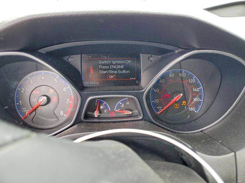 2017 Ford Focus VIN WF0DP3TH3H4123390 COPART salvage auction — FRONT END, Ca - Salvage Certificate, sold $225 on 2026-08-17 (photo 9)