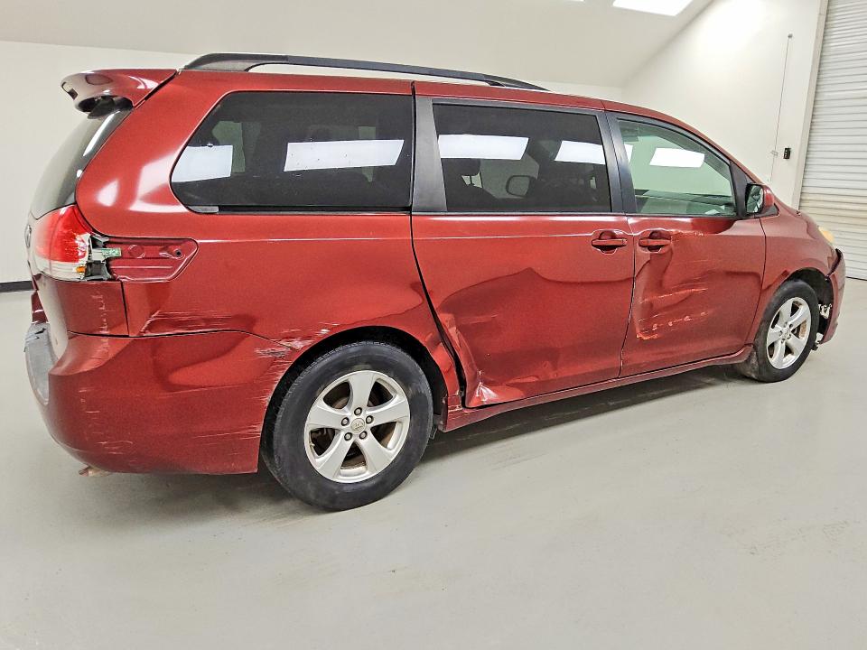 2014 Toyota Sienna VIN 5TDKK3DC5ES456430 COPART salvage auction — MECHANICAL, Tx - Certificate Of Title, sold $550 on 2026-07-07 (photo 3)