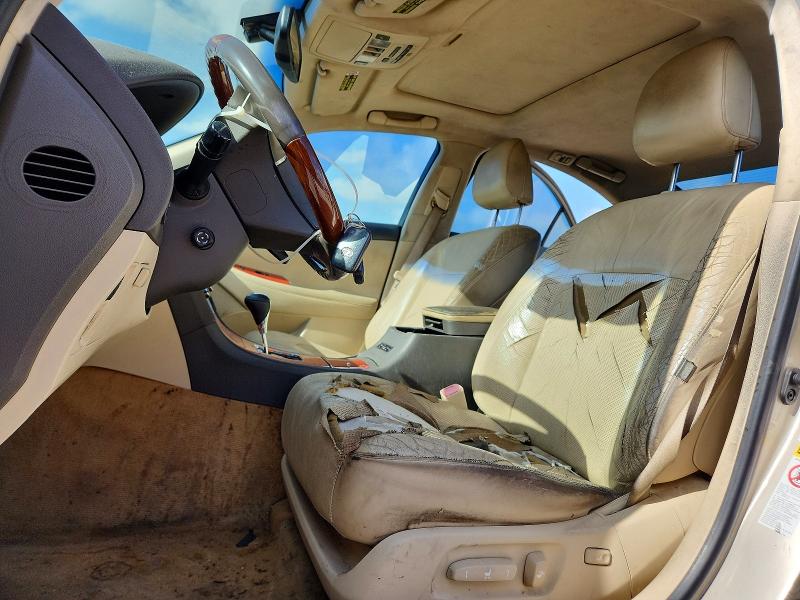 2010 Lexus Es 350 VIN JTHBK1EGXA2408265 COPART salvage auction — REAR END, Fl - Certificate Of Title, sold $850 on 2026-07-22 (photo 7)
