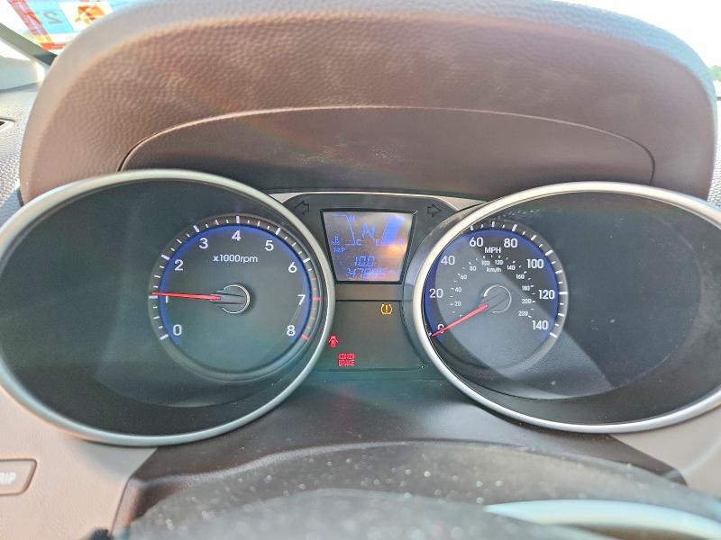 2012 Hyundai Tucson VIN KM8JUCAC4CU534386 COPART salvage auction — REAR END, Nj - Cert Of Title-Salvage, sold $3,700 on 2026-07-20 (photo 9)