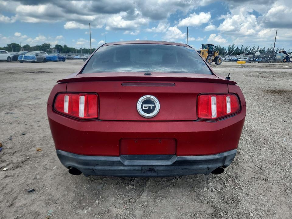 2010 Ford Mustang VIN 1ZVBP8CH0A5162099 COPART salvage auction — FRONT END, Fl - Certificate Of Title, sold $450 on 2026-07-09 (photo 6)