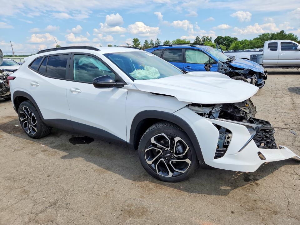 2024 Chevrolet Trax VIN KL77LJE24RC039284 COPART salvage auction — FRONT END, Pa - Certificate Of Salvage, sold $2,700 on 2026-07-31 (photo 4)