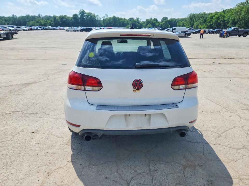2012 Volkswagen Gti VIN WVWGV7AJ6CW279651 COPART salvage auction — FRONT END, Pa - Certificate Of Salvage, sold $875 on 2026-08-13 (photo 6)