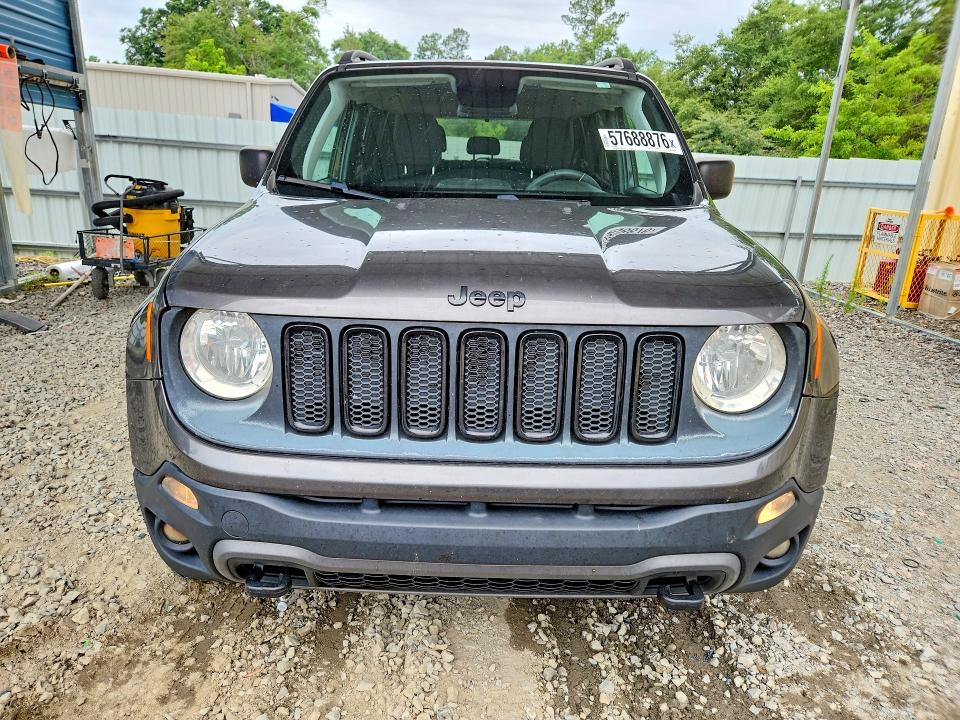 2018 Jeep Renegade VIN ZACCJBAB7JPH37892 COPART salvage auction — FRONT END, Sc - Cert Of Title-Salvage, sold $1,700 on 2026-08-04 (photo 5)