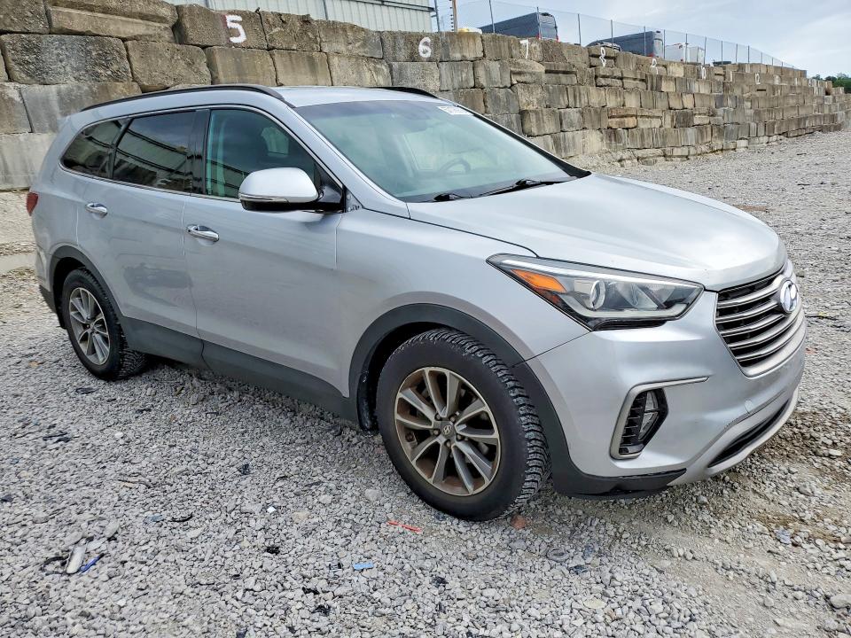 2017 Hyundai Santa fe VIN KM8SNDHF5HU203878 COPART salvage auction — MECHANICAL, Ky - Cert Of Title-Rebuilt Vehicle, sold $1,800 on 2026-07-17 (photo 4)