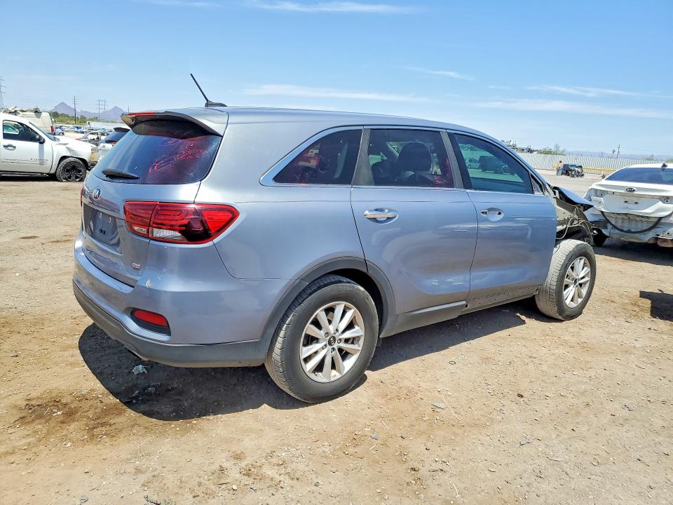 2020 Kia Sorento VIN 5XYPG4A3XLG642573 COPART salvage auction — FRONT END, Az - Cert Of Title - Salvage, sold $2,500 on 2026-07-17 (photo 3)