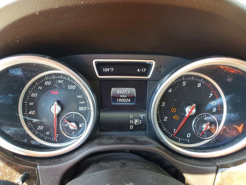 2017 Mercedes-benz Gle VIN 4JGDA5HB6HA978280 COPART salvage auction — MINOR DENT/SCRATCHES, Wv - Dis/Dlr/Exp Only Clean Title, sold $5,500 on 2026-07-09 (photo 9)