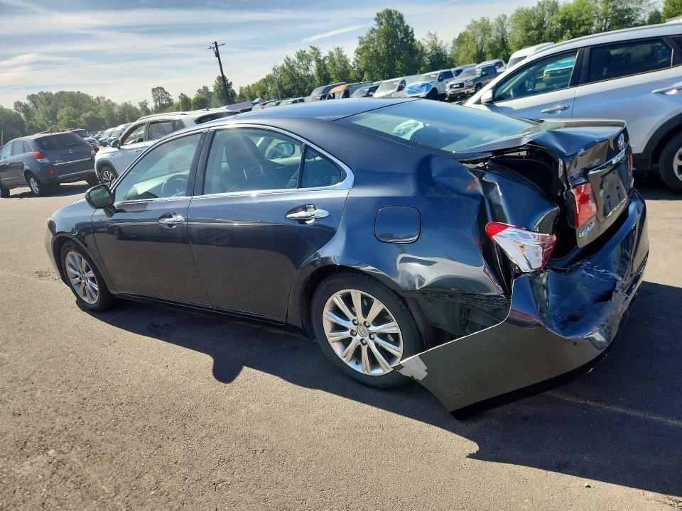 2007 Lexus ES VIN JTHBJ46G972080350 COPART salvage auction — REAR END, Or - Salvage Title Certificate, sold $100 on 2026-07-22 (photo 2)