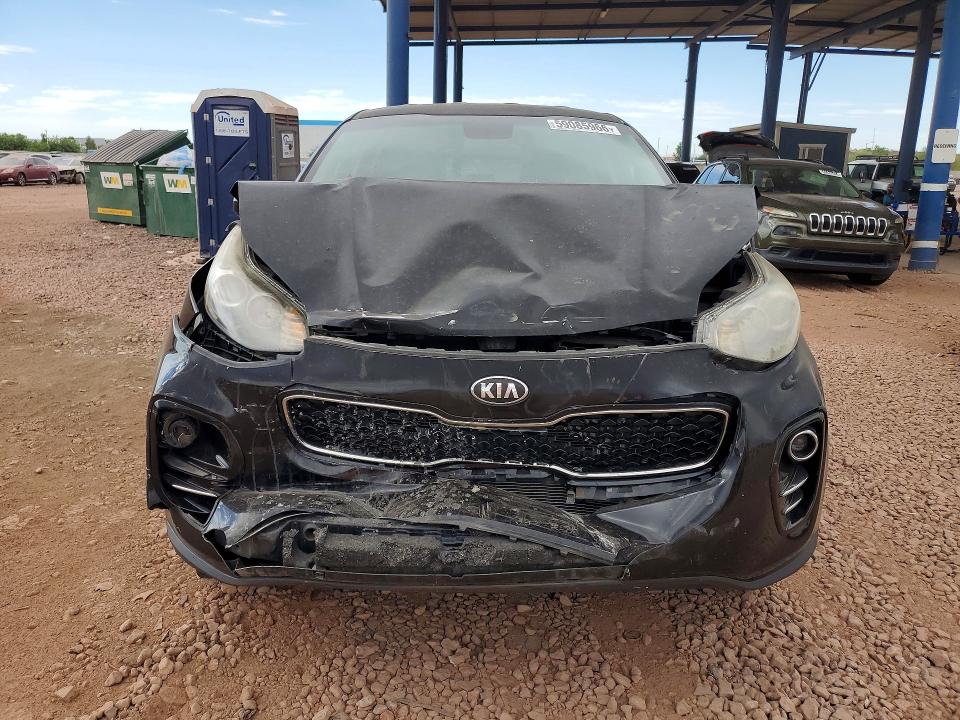 2018 Kia VIN KNDPMCAC4J7453902 COPART salvage auction — FRONT END, Salvage Title, sold $2,100 on 2026-07-23 (photo 5)