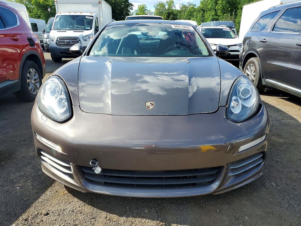 2015 Porsche Panamera VIN WP0AA2A76FL005185 COPART salvage auction — FRONT END, Ma - Certificate Of Title, sold $475 on 2026-07-09 (photo 5)