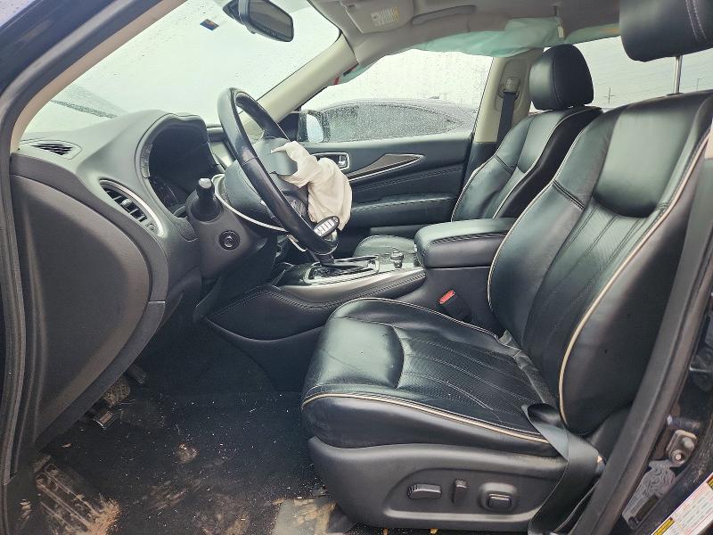 2017 Infiniti Qx60 VIN 5N1DL0MMXHC555131 COPART salvage auction — FRONT END, IL - SALVAGE CERTIFICATE, sold $2,200 on 2026-07-30 (photo 7)